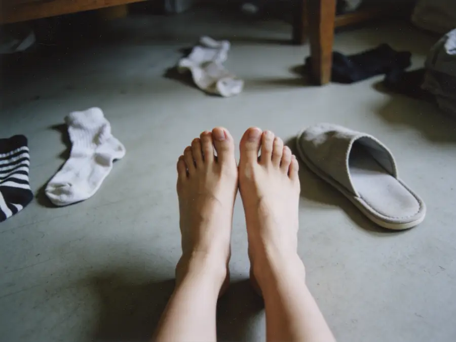 Photo de pieds avant l'analyse