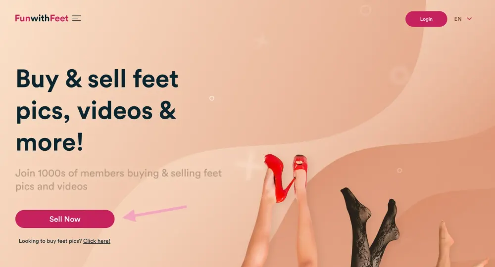 FunWithFeet pricing and earnings for selling feet pics