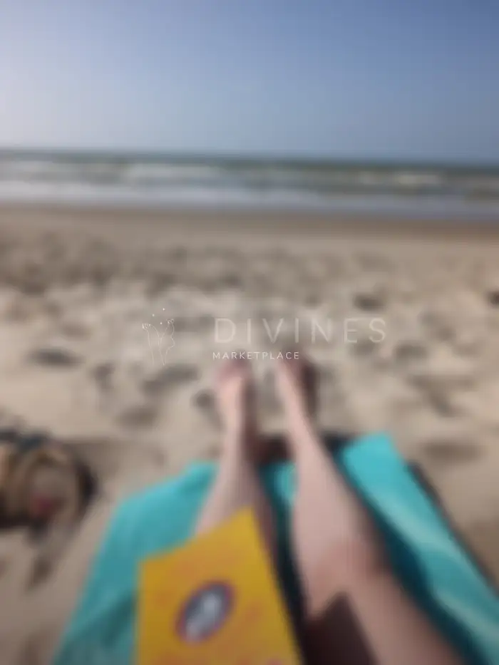 Pieds nus ambiance été, sable chaud