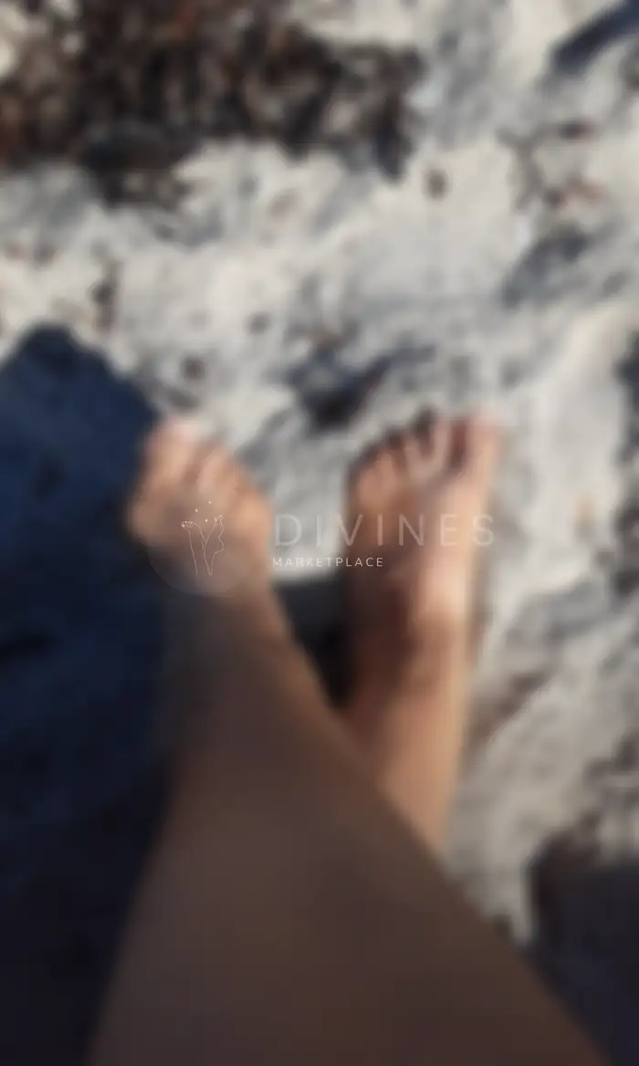 Pieds dans le sable